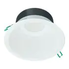 Philips LED Downlight Coreline DN142B Aluminium Vit 11W 1200lm 60D - 830 Varm Vit | Utskärning   155mm - IP20 - Vit Reflektor