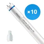 Flerpack 10x Philips LED Rör T8 MASTER (EM/Mains) High Output 12.5W 2000lm - 830 Varm Vit | 120cm - Ersättare 36W